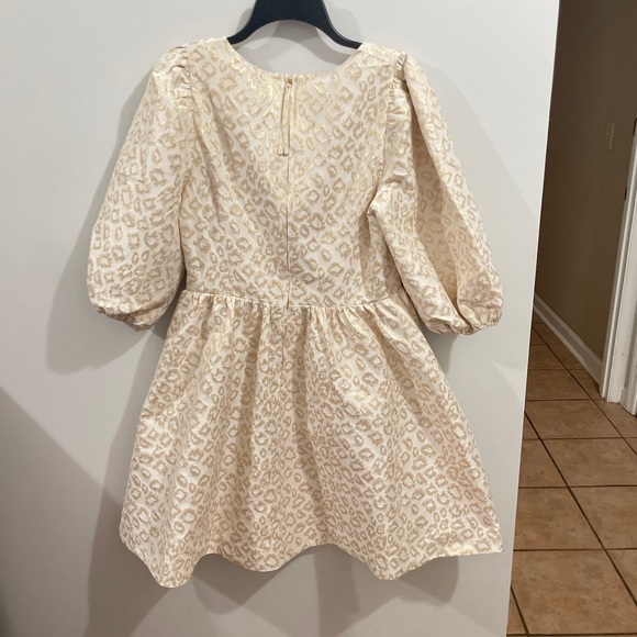 NWT Lilly Pulitzer Calyssa 3/4 Sleeve Leopard Print Dress Size 8 - Picture 6 of 10